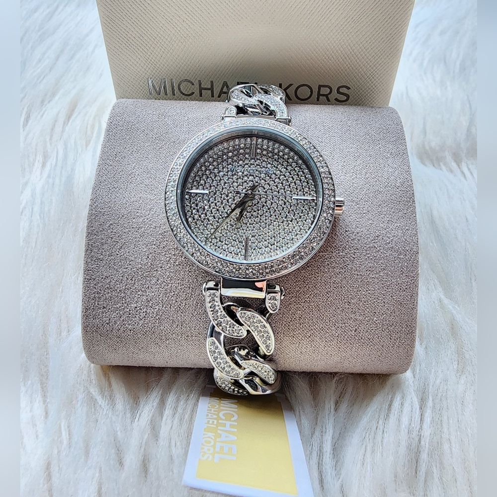 Michael Kors Silver Watch Original Brand New With Tag